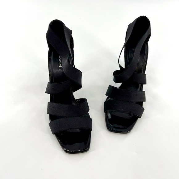 VANELi  black open toe Strappy Rubber heel sandals size 11 M - Picture 10 of 12